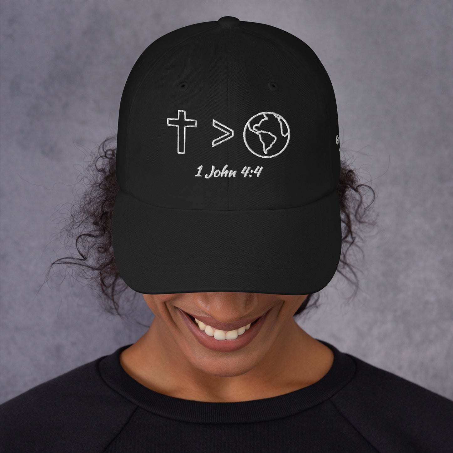 GREATER IS HE (Dad hat)