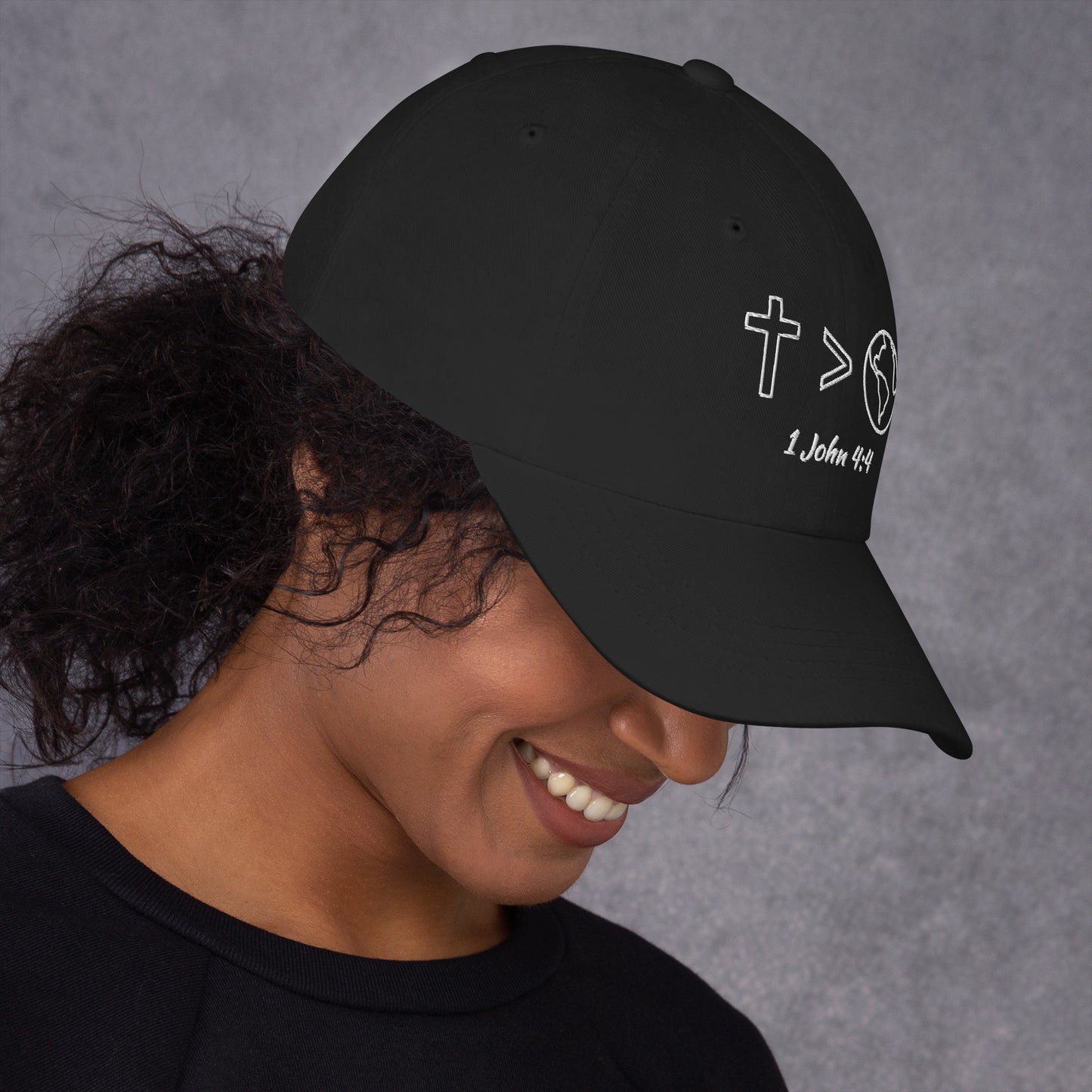 GREATER IS HE (Dad hat)