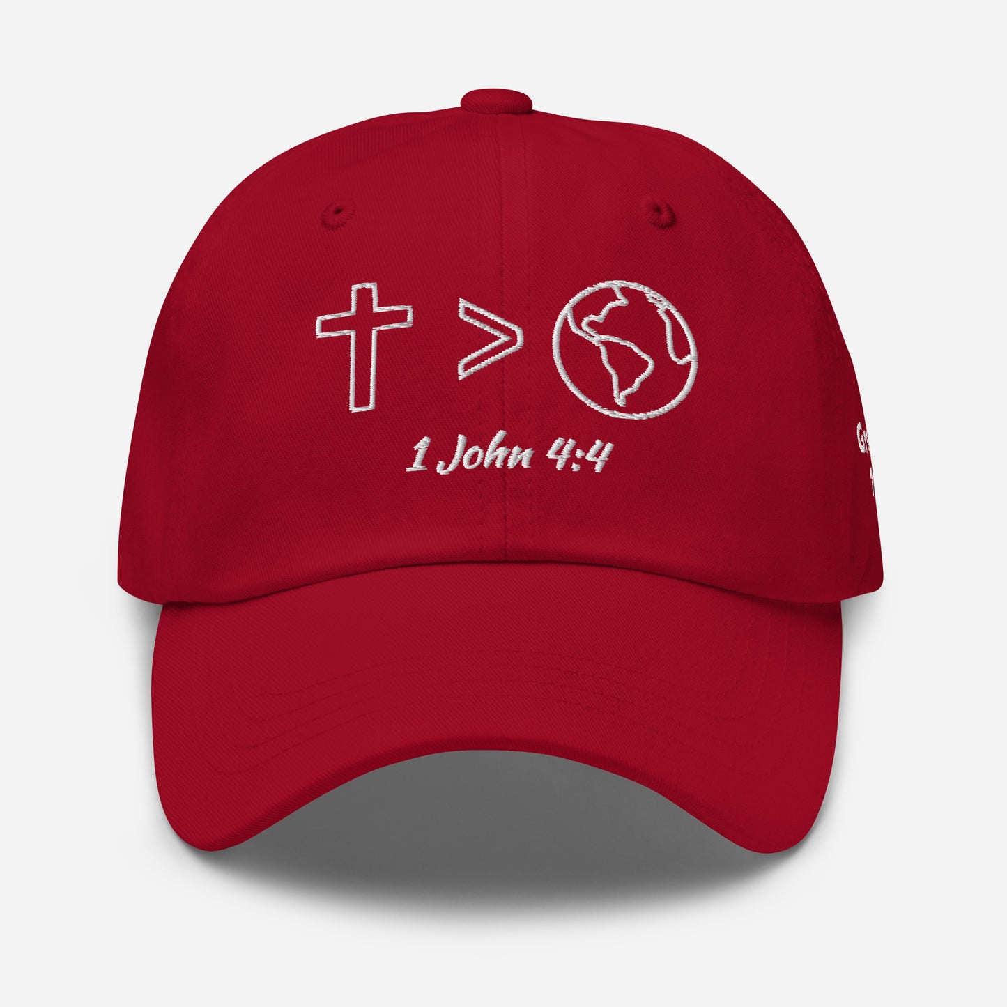 GREATER IS HE (Dad hat)