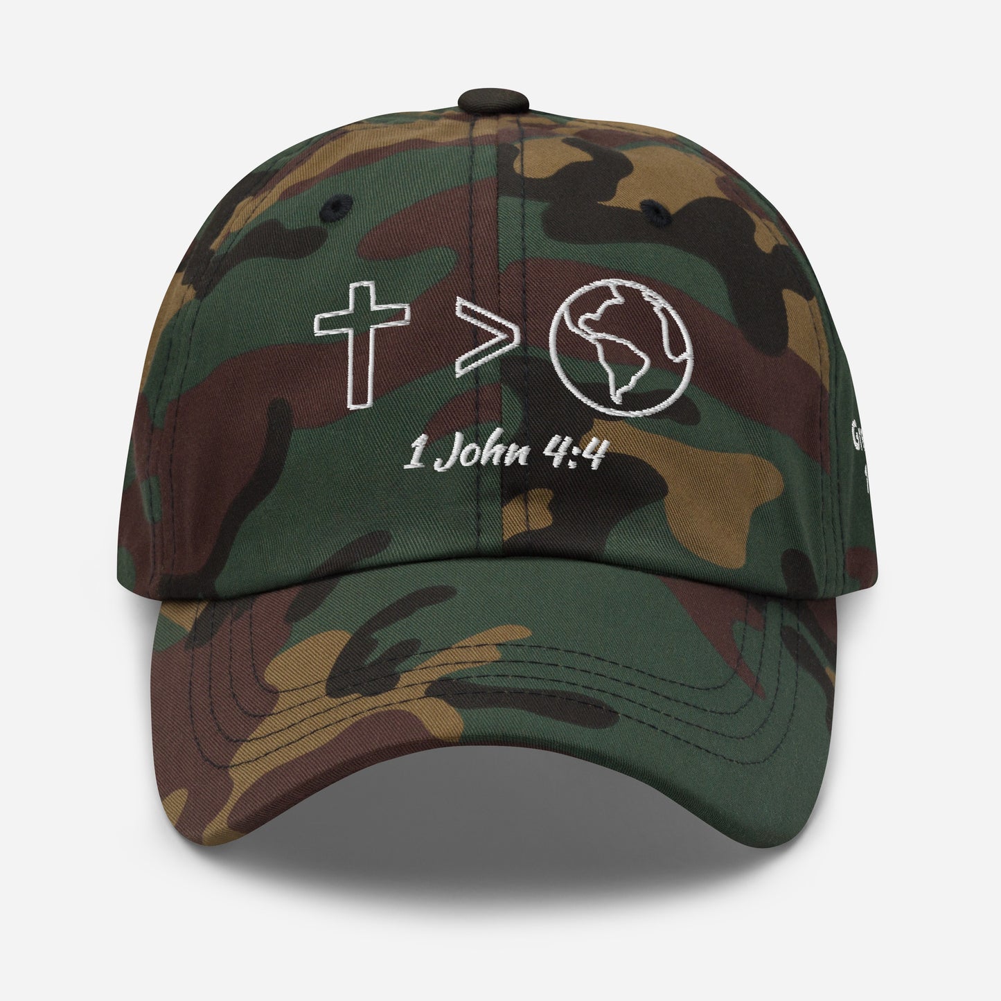 GREATER IS HE (Dad hat)