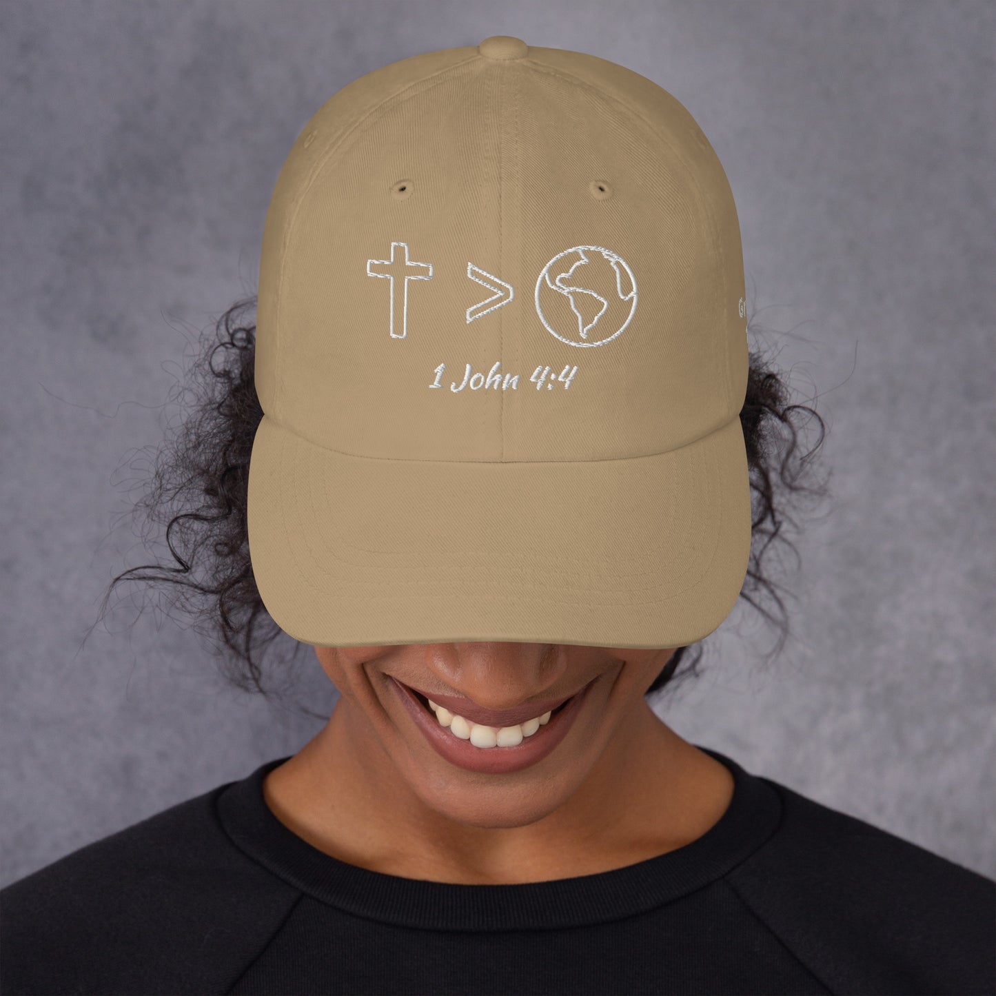 GREATER IS HE (Dad hat)