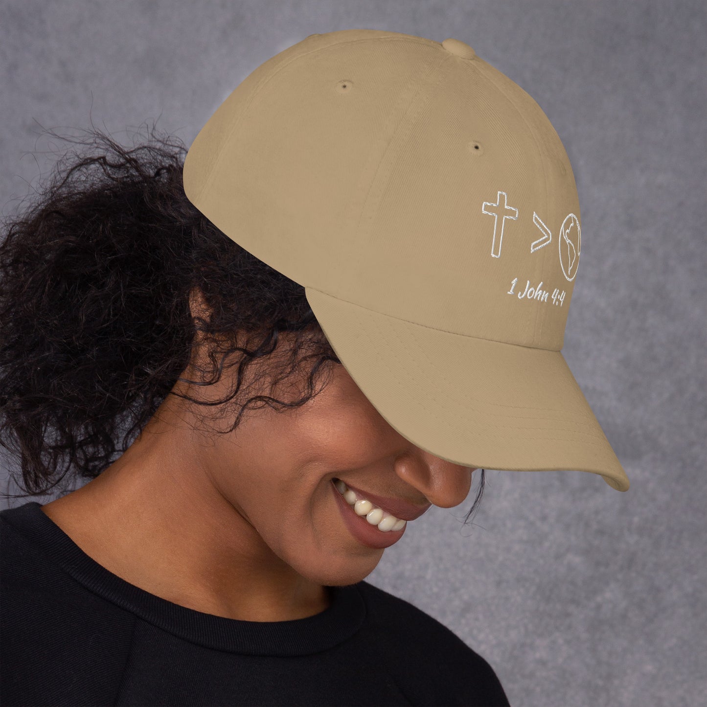 GREATER IS HE (Dad hat)