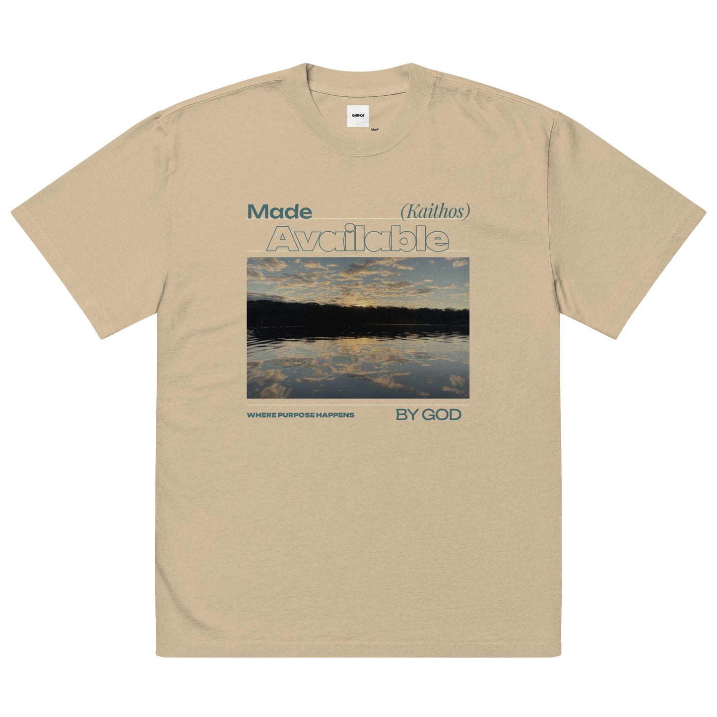 Made Available by GOD (Oversized faded t-shirt)